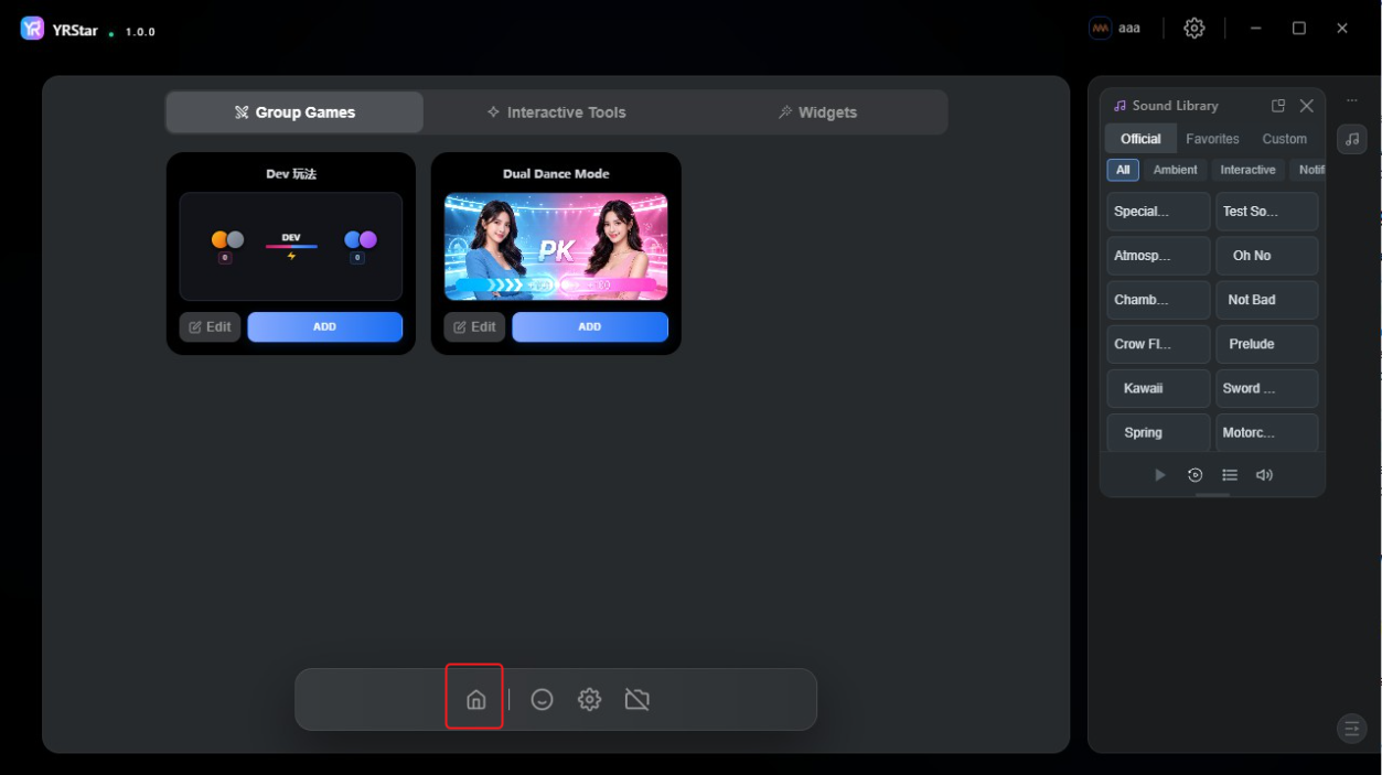 4. Bottom Toolbar - 4.1 Icon 1 — Show / Hide Preview